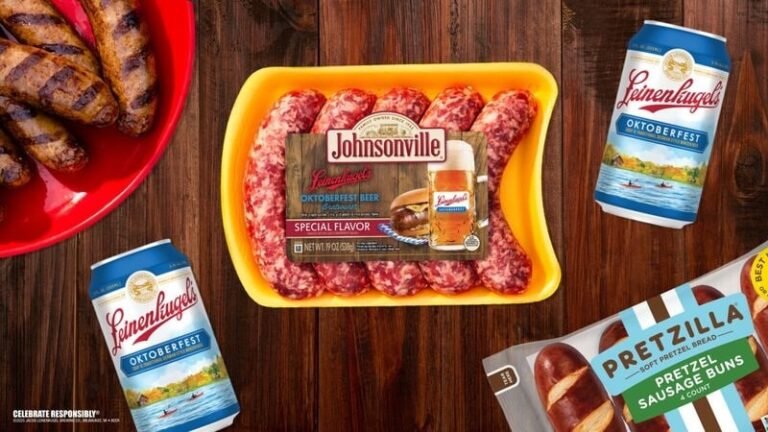 Midwestern Beer-Infused Sausages : Oktoberfest Beer Brats