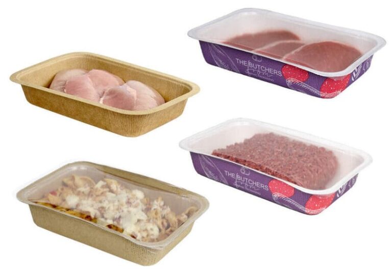 Recyclable Paper-Made Tray Packaging : PaperSeal Pressed