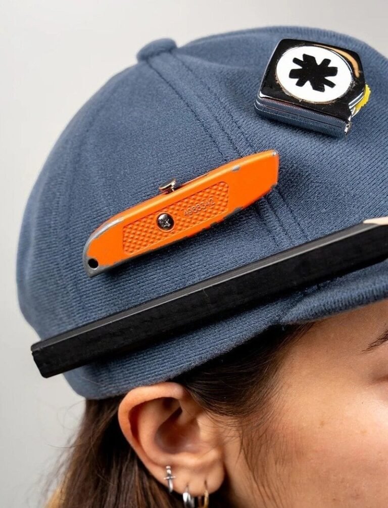 Accessory Adorned Caps : patch cap