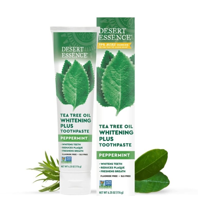 Minty Free-From Toothpastes : Peppermint Whitening Plus Toothpaste