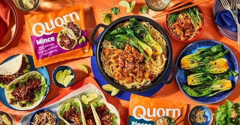 Free-From Frozen Plant-Based Foods : Quorn frozen products