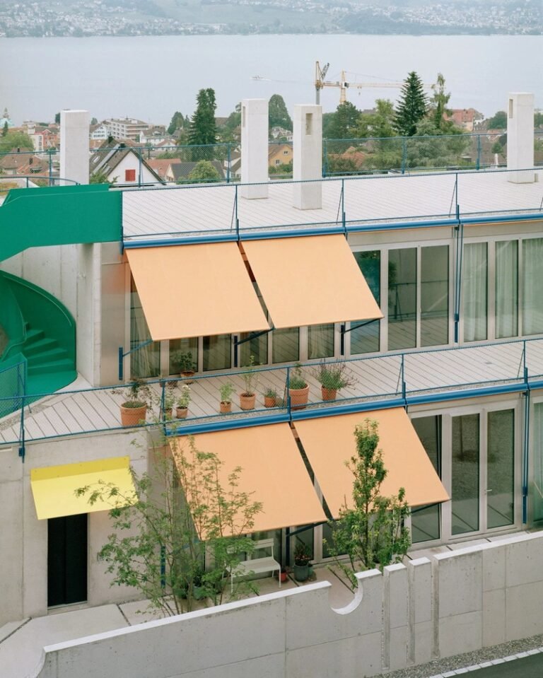 Rural Slope Housing Blocks : Rötiboden Housing