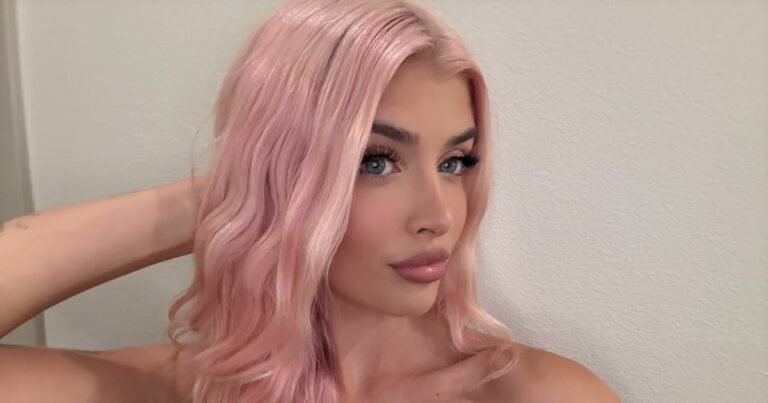 Sami Sheen Reveals DIY Pink Hair Transformation
