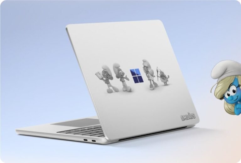 Cartoon‑inspired Laptops : Smurface Edition