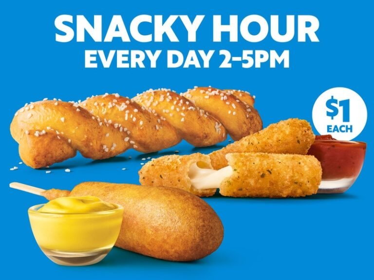 Reward-Based QSR Promotions : snacky hour