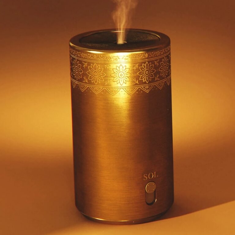 Ceremonial Aroma Diffusers : Sol Brass
