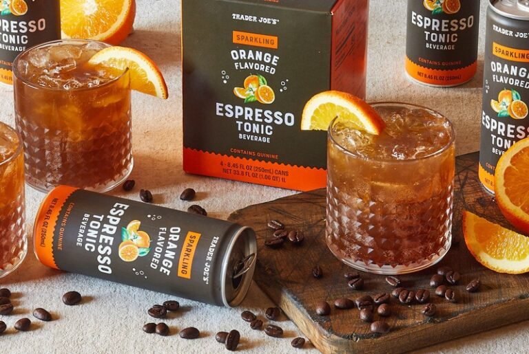 Sparkling Orange Flavored Espresso Tonic