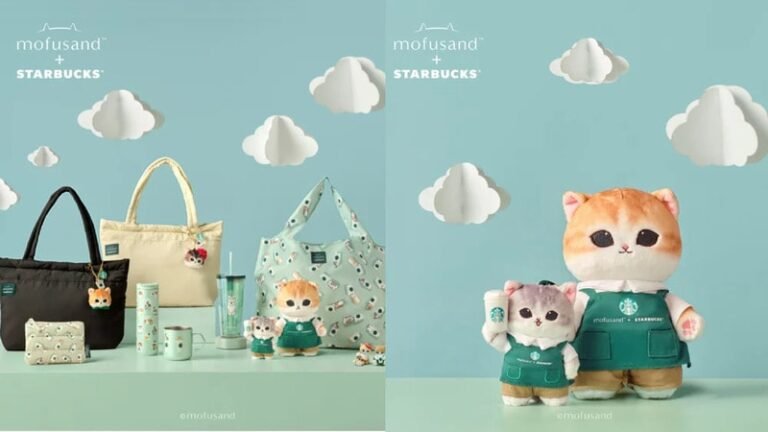 Playful Coffee Merch Collabs : Starbucks x Mofusand