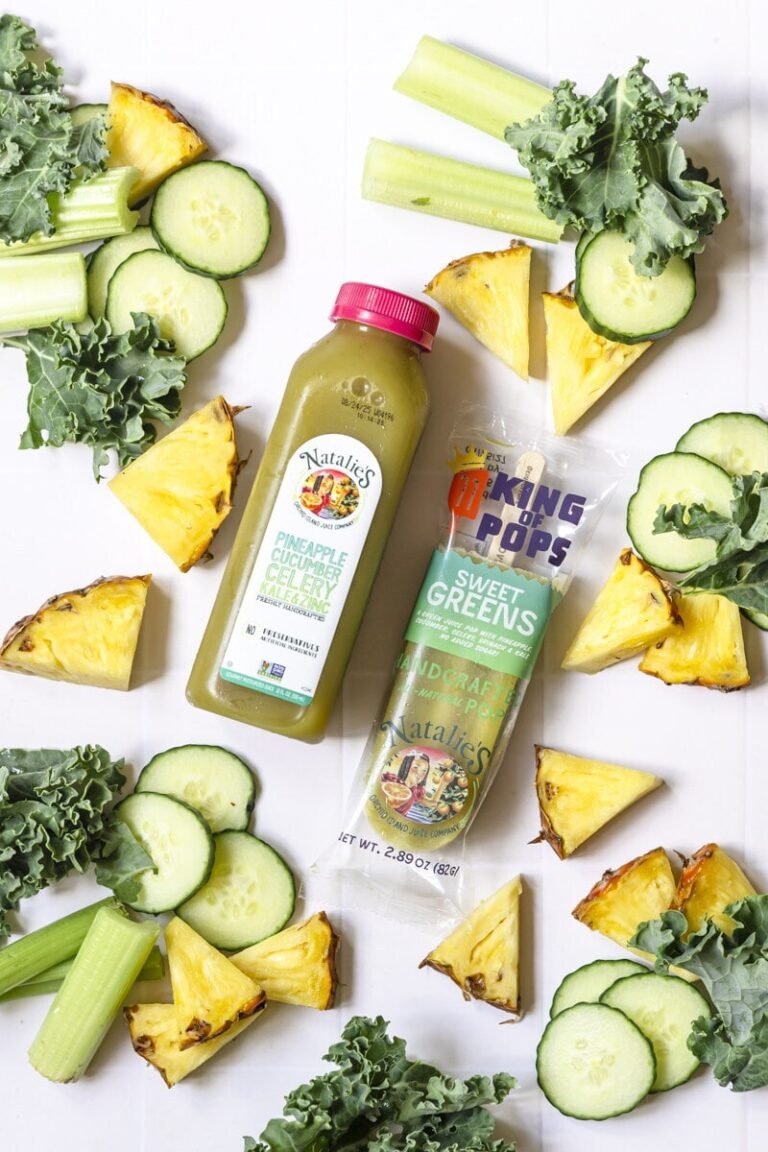 Pineapple Kale Popsicles : sweet greens pop