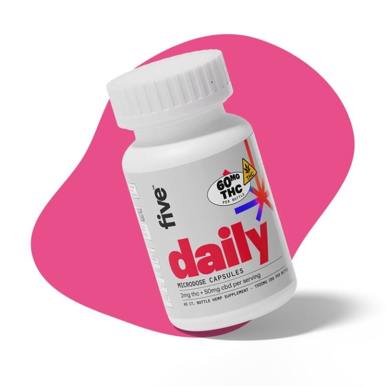 Microdose Cannabis Capsules : THC Capsules
