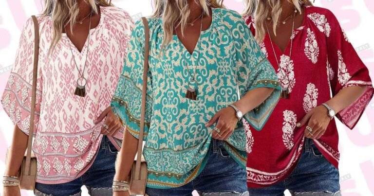 This Summer-Friendly Blouse on Amazon Disguises Arm Jiggle