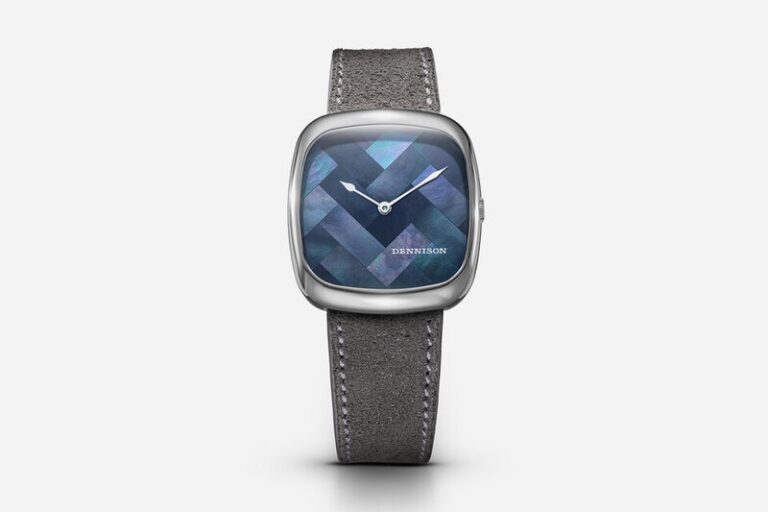 Marquetry Patterned Timepieces : Time+Tide x Dennison DateNight