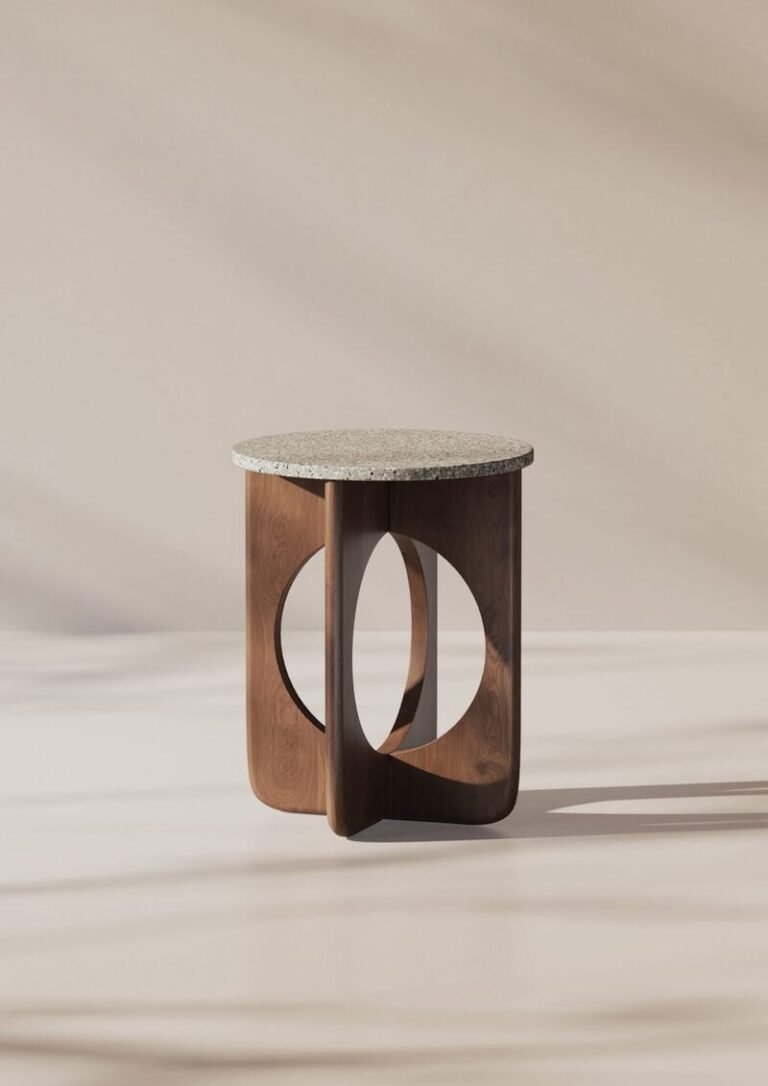 Textile-Topped Table Design : Tumble tables
