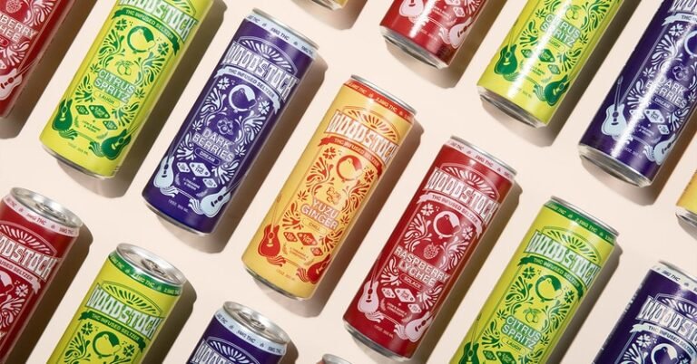 Music Festival-Themed Cannabis Drinks : Woodstock Goods