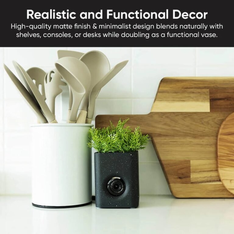 Vase-Like Security Camera Holders : Wyze Cam Vase
