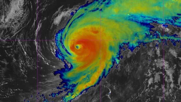 Hurricane Gabrielle makes a run for the Azores » Yale Climate Connections