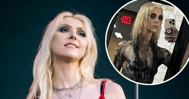 Taylor Momsen Poses Nude, Wears Only Black Body Paint for Music Video