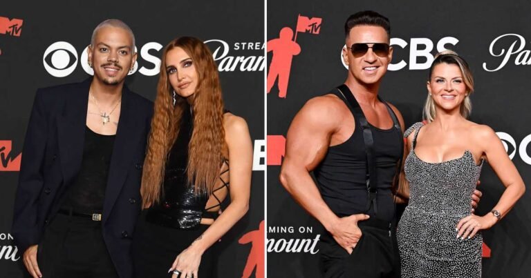 2025 VMAs Red Carpet Couples: Evan Ross Ashlee Simpson More