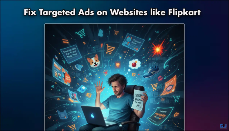 I Found an Autofill Flipkart Ad Targeting Me For the Last 7 Years, Here’s How I Fixed It