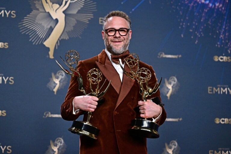 ‘The Studio’s Seth Rogen Emmys Interview On Sal Saperstein