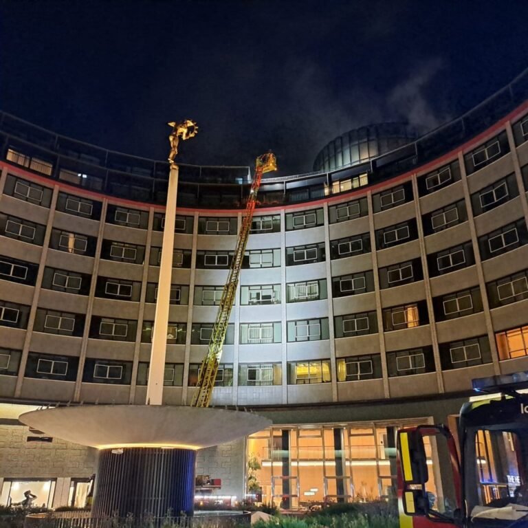 Fire Breaks Out At BBC’s Former Television Centre HQ In London