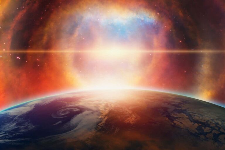 Did a star blow up and hit Earth 10 million years ago?