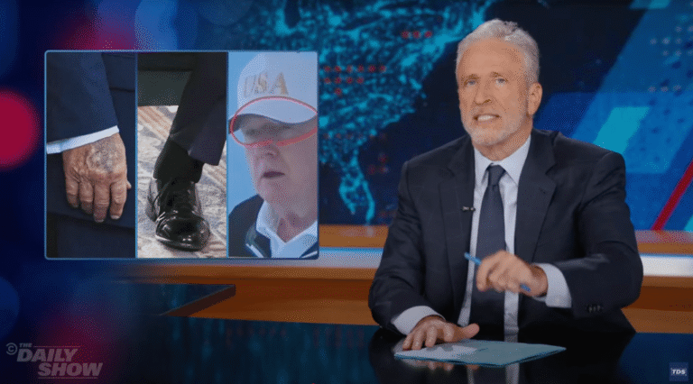 Jon Stewart Lobs Jokes At Paramount-Skydance, Trump’s Death Rumors
