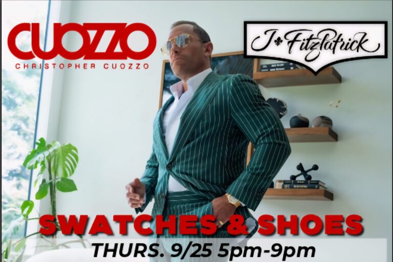 I Am Coming to Greater Boston! J.FitzPatrick x Christopher Cuozzo