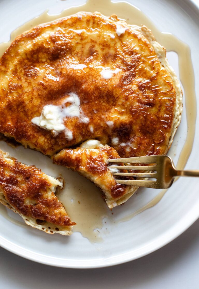 Single Serve Cottage Cheese Pancake