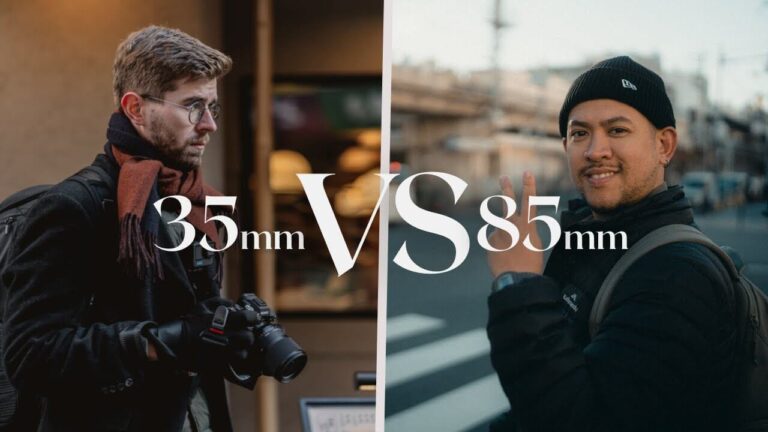 35mm vs 85mm: Street photography from two perspectives