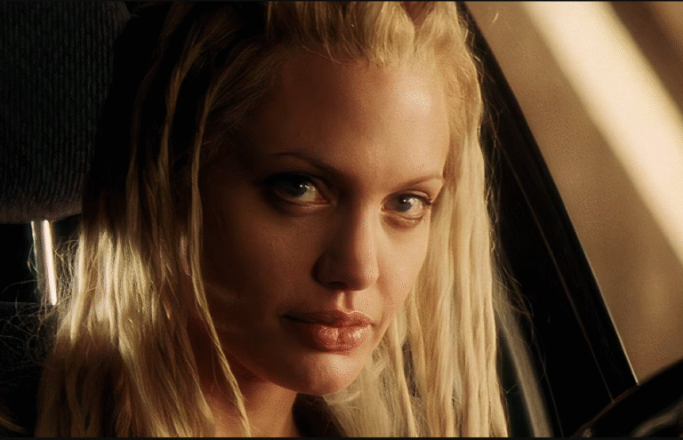 Angelina Jolie Debuts Striking Blonde Bob on ‘Anxious People’ Set