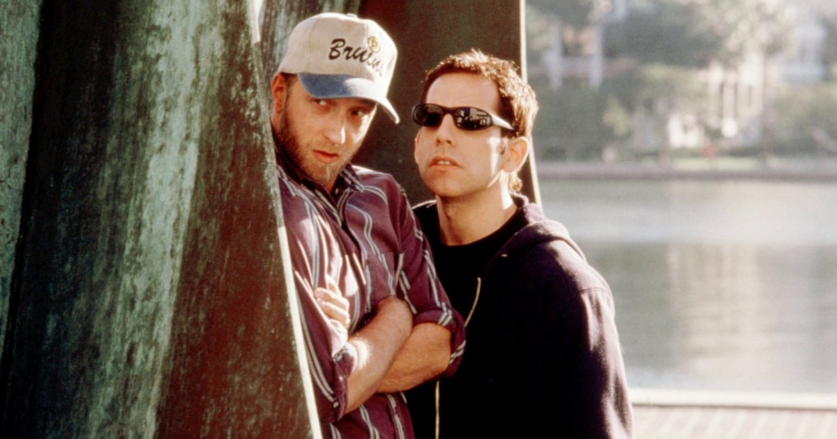 Chris Elliott and Ben Stiller in There's Something About Mary