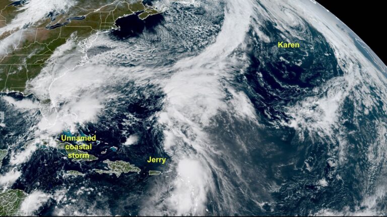Karen becomes the Atlantic’s northernmost named storm on record » Yale Climate Connections