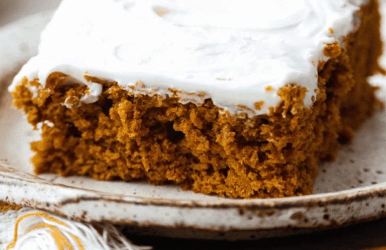 2 Ingredient Pumpkin Cake (Easy Fall Dessert Recipe)
