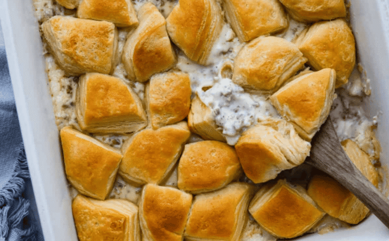 Biscuits and Gravy Casserole Recipe