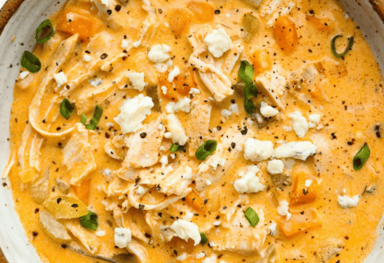 Buffalo Chicken Soup Recipe | Easy, Creamy, Spicy