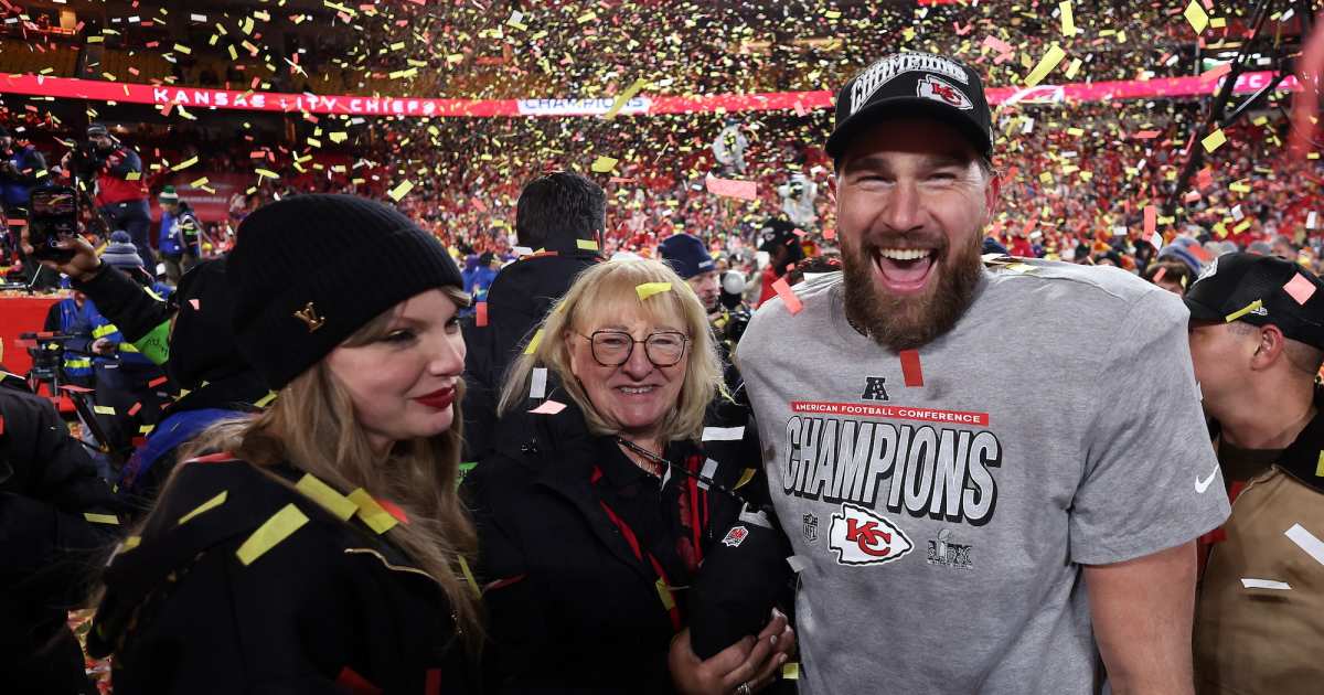 Donna Kelce Celebrates Travis Kelce's Birthday With Taylor Swift's 'Opalite'