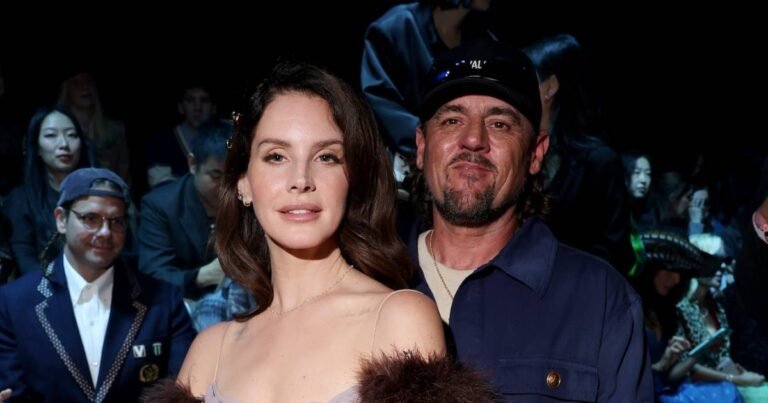 Lana Del Rey and Husband Jeremy Dufrene PDA at Paris Fashion Week