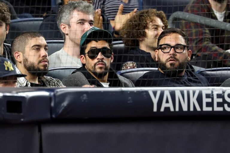 Bad Bunny Remains Seated For ‘God Bless America’ at Yankees Game; Haters Lose Their Minds