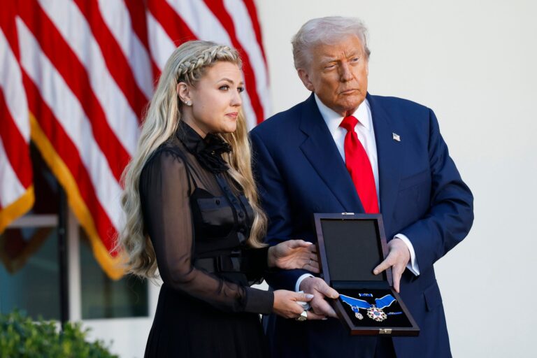 Erika Kirk’s Speech at Medal of Freedom Ceremony Sparks Controversy