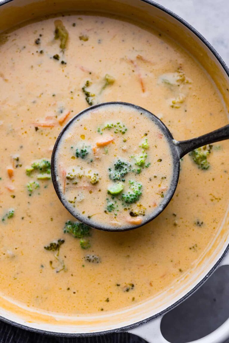 Better Than Panera Broccoli Cheddar Soup