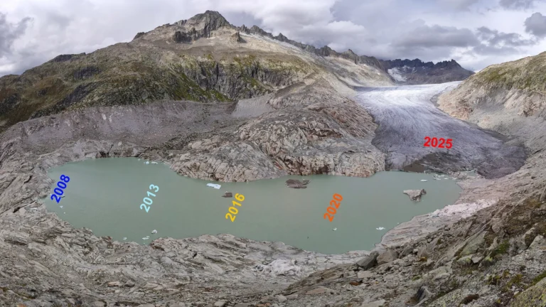 1,000 Swiss glaciers already gone, and the melting is speeding up