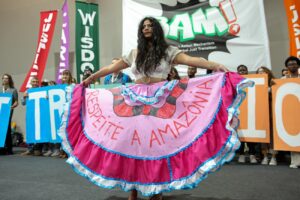 Indigenous flotilla sails to COP30 to demand respect and climate solutions » Yale Climate Connections