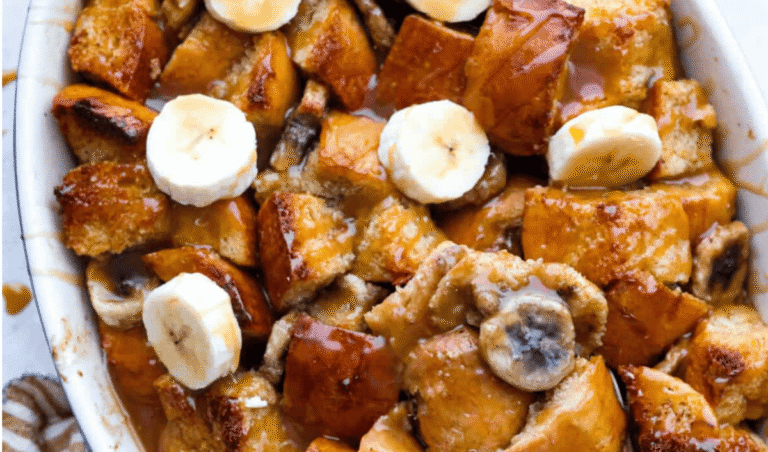 Best Banana Bread Pudding – Ripe Banana Dessert Recipe