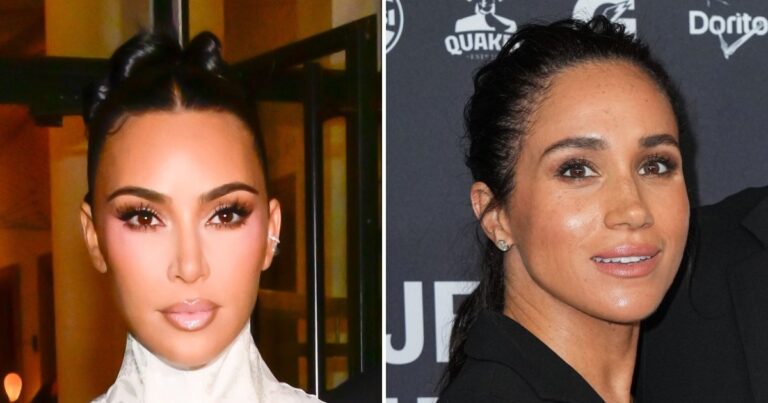Kim Kardashian Deletes Meghan Markle Photo at Kris Jenner Bash