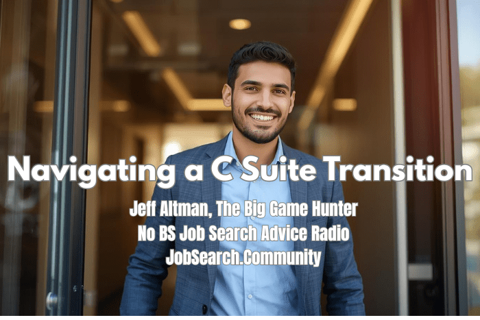 Navigating a C Suite Transition