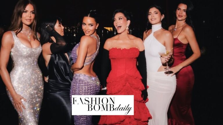 Kris Jenner Celebrated Her 70th Star-Studded Birthday Extravaganza in a Red Strapless Givenchy Tier Dress + Kim Kardashian in Purple Balmain, Khloe in Ludovic Saint Sernin, and More!