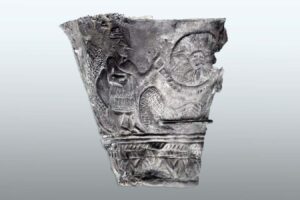Ancient silver goblet preserves oldest known image of cosmic creation