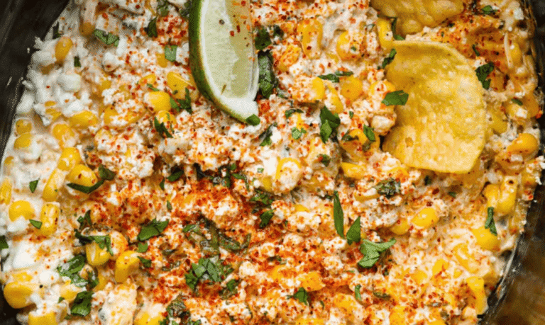 Slow Cooker Mexican Street Corn Dip – Elote-Inspired