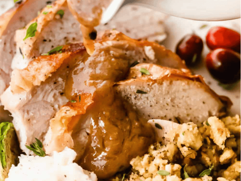 Turkey Gravy from Pan Drippings – Quick and Simple
